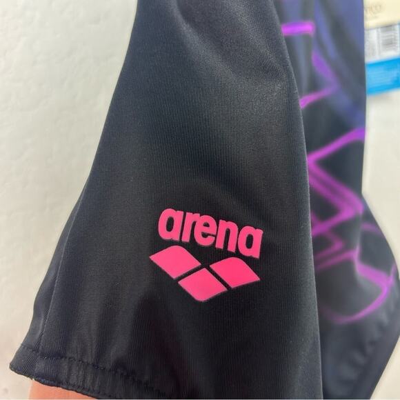 ARENA GIRLS SHADING PRO BACK ONE PIECE SWIMSUIT SIZE 8-10 OR 26 BRAND NEW - Picture 9 of 11